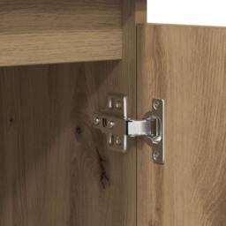 Berkfield Home Sideboard with Drawers Artisan Oak 100.5x35x98.5 cm Engineered Wood in Brown - thumbnail 9