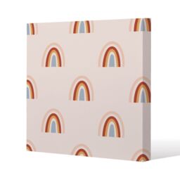 Benjamin Tate Design Bohemianl ethnic pattern (Canvas Print) / 61 x 61 x 4cm in Natural - Size: 61 x 61 x 4 cm - thumbnail 1