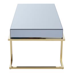 Orsina Luxurious Coffee Table, Elegant Metallic Finish Decorative Table, Modern Accent Table, Decent Patio Table in Gold - thumbnail 3
