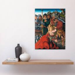 "Artery8 Lucas Cranach The Martyrdom of Saint Barbara Wall Art Print - Size: W12"" x H16""" - thumbnail 4