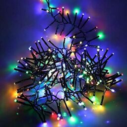 Shatchi 480 LEDs Multifunction Controller with 8 Effects Green Cable Cluster Lights Low Voltage - thumbnail 1