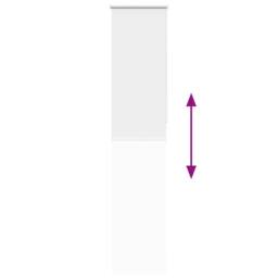 Berkfield Home Roller Blind Blackout White 50x210 cm Fabric Width 45.7 cm Polyester - thumbnail 9