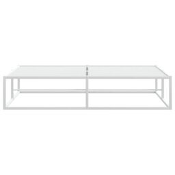 Berkfield Home Bed Frame without Mattress White 160x200 cm Metal - thumbnail 5