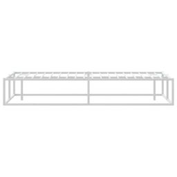 Berkfield Home Bed Frame without Mattress White 160x200 cm Metal - thumbnail 6