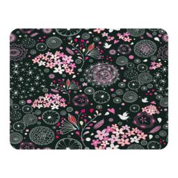 Benjamin Tate Design Different Flowers Shapes & Birds Blanket in Natural - Size: 120 cm x 150 cm - thumbnail 1