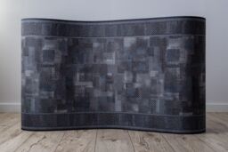 RugsX Anti-Slip Tribe Runner in Metallics - Size: 67 cm x 480 cm - thumbnail 4