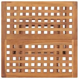 Berkfield Home 3 Piece Folding Outdoor Dining Set Solid Teak Wood in Brown - thumbnail 5