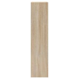 Berkfield Home Shoe Cabinet Sonoma Oak 63x24x103 cm Engineered Wood in Brown - Size: 63 x 24 x 103 cm - thumbnail 5