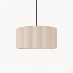 CGC Lighting Maria Scalloped Cream Drum Lampshade Large 48cm - thumbnail 7