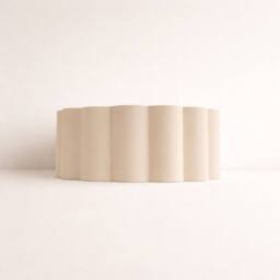 CGC Lighting Maria Scalloped Cream Drum Lampshade Large 48cm - thumbnail 6