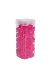 KDMD Large Fuchsia Acrylic Stone in Square Jar 300gr 2 Pack in Pink - thumbnail 1