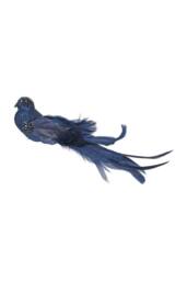 KDMD Navy Glitter Bird 23cm 4 Pack - thumbnail 2
