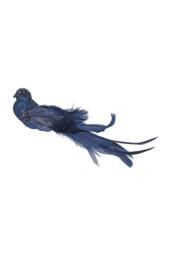 KDMD Navy Glitter Bird 23cm 4 Pack
