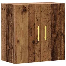 Berkfield Home Wall Cabinet Old Wood 60x31x60 cm Engineered Wood in Brown - Size: 60 x 31 x 60 cm - thumbnail 3