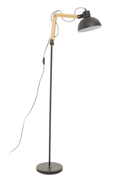 Orsina Highly Manoeuvrable Black Floor Lamp, Sturdy Design Bedroom Floor Lamp, Contemporary Sleek Modern Lamp - image 1