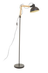 Orsina Highly Manoeuvrable Black Floor Lamp, Sturdy Design Bedroom Floor Lamp, Contemporary Sleek Modern Lamp - thumbnail 2
