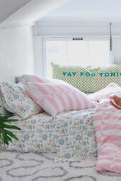 Martex Pink Waverly Tile Duvet Cover Set - Size: Super King - thumbnail 2