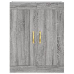 Berkfield Home Highboard Grey Sonoma 69.5x34x180 cm Engineered Wood - thumbnail 6