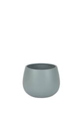 KDMD Hortus Matt Grey London Pot 12cm H x 13cm Dia 2 Pack - thumbnail 2