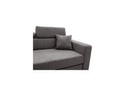 OLYMPIA FURNITURE Luca Fabric Corner Blue Colour Universal Side Sofa Bed With Storage in Grey - thumbnail 5