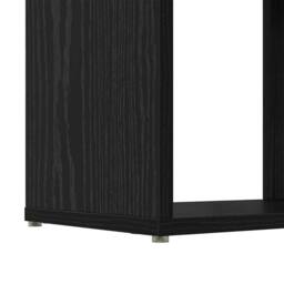 Berkfield Home Bookshelf Black oak Engineered wood 60 x 24 x 124 cm - thumbnail 9