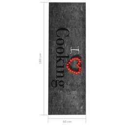 Berkfield Home Kitchen Floor Mat Washable Cooking 60x180 cm - thumbnail 5