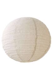 ValueLights Etta Natural Linen Easy Fit Pendant Lamp Shade in Cream - Size: 60 cm - thumbnail 6