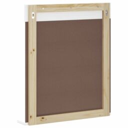 Berkfield Home Bathroom Mirror with Shelf BERG White 60x12x70 cm Solid Wood - Size: 60 x 12 x 70 cm - thumbnail 4