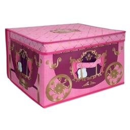 FLAVORA Storage Box Large Collapsible Folding Jumbo Chest Toy in Pink - Size: 500mm - thumbnail 2