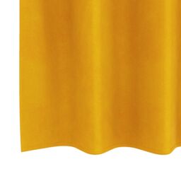 Berkfield Home Blackout Curtains with Eyelets 2 pcs Mustard Yellow Velvet - thumbnail 6