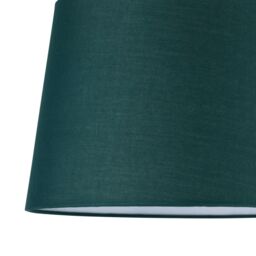 First Choice Lighting Voyage - Light Oak Table Lamp or Bedside Light with Dark Green Shade in Brown - thumbnail 2