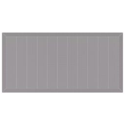 Berkfield Home Garden Table Light Grey 200x100x73 cm Poly Rattan - Size: 200 x 100 x 73 cm - thumbnail 7