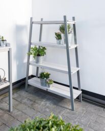 Norfolk Leisure Lifestyle Verdi Plant Shelf in Light Grey - thumbnail 1