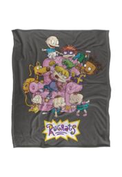 Rugrats Chair Silky Touch Super Soft Throw Blanket 152 X 127 cm in White - thumbnail 1