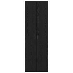 Berkfield Home Highboard Black Oak 60x35x180 cm Engineered Wood - Size: 60 x 35 x 180 cm - thumbnail 6