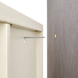tectake Metal Display Case Baker in Cream - thumbnail 8