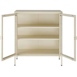 tectake Metal Display Case Baker in Cream - thumbnail 5