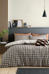 Appletree 'Jett' Tufted Geo Textured Filled Cushion - Size: 43 cm x 43 cm - thumbnail 5