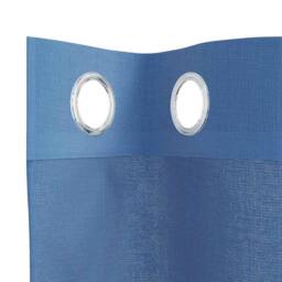 Berkfield Home Voile Curtains with Grommets 2 pcs Royal Blue - thumbnail 5