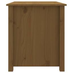 Berkfield Home Coffee Table Honey Brown 71x49x55 cm Solid Wood Pine - Size: 71 x 49 x 55 cm - thumbnail 8