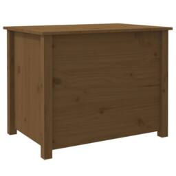 Berkfield Home Coffee Table Honey Brown 71x49x55 cm Solid Wood Pine - Size: 71 x 49 x 55 cm - thumbnail 9