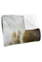 Lord of the Rings The Blanket, 152x127 cm Argonath Poster Silky Touch Super Soft Throw Blanket in White - thumbnail 3