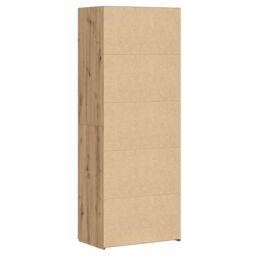 Berkfield Home Highboard Artisan Oak 70x42.5x185 cm Engineered Wood in Brown - thumbnail 8