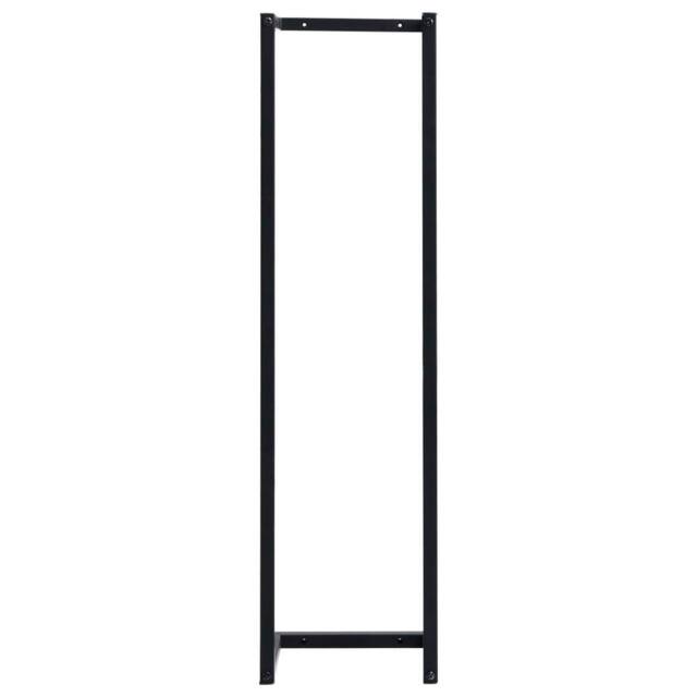 Berkfield Home Towel Rack Black 25x20x95 cm Iron - Size: 25 x 20 x 95 cm - image 1