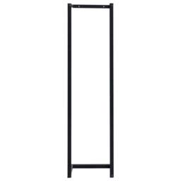 Berkfield Home Towel Rack Black 25x20x95 cm Iron - Size: 25 x 20 x 95 cm - thumbnail 1