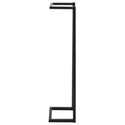 Berkfield Home Towel Rack Black 25x20x95 cm Iron - Size: 25 x 20 x 95 cm - thumbnail 4