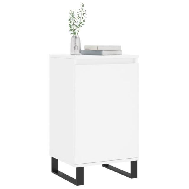 Berkfield Home Sideboards 2 pcs White 40x35x70 cm Engineered Wood - Size: 40 x 35 x 70 cm - image 1