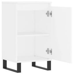 Berkfield Home Sideboards 2 pcs White 40x35x70 cm Engineered Wood - Size: 40 x 35 x 70 cm - thumbnail 7