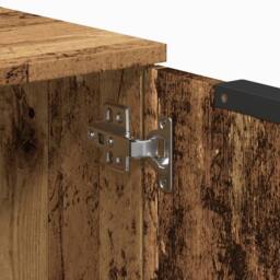 Berkfield Home Sideboard Old Wood 60x30x70 cm Engineered Wood in Brown - Size: 60 x 30 x 70 cm - thumbnail 8
