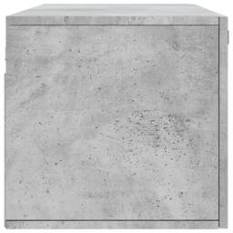 Berkfield Home Wall Cabinet Concrete Grey 100x36.5x35 cm Engineered Wood - thumbnail 7